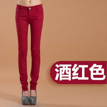 Load image into Gallery viewer, Women&#39;s sexy low rise jeans Casual street fashion Bottoms Skinny pants
