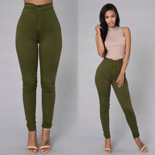 Load image into Gallery viewer, Europe and America Spring Boutique Women&#39;s Solid Color High Waist
