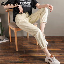 Load image into Gallery viewer, High Waisted Boyfriend Jeans For Women Loose Black Denim Pants
